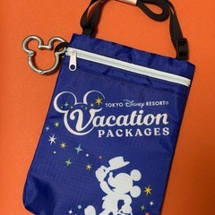 【受け渡し予定決定】サイン付　ディズニーバケーションパッケージ 非売品ショルダーバッグ の画像
