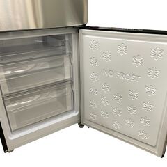 ハイアール 2ドア 冷凍冷蔵庫 148L 2022年製 JR-XP2NF148F 基本引き取り限定 神奈川県横須賀市の画像