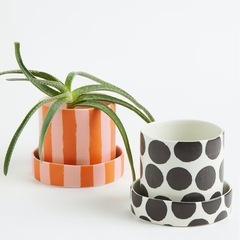 未使用品　H&Mホーム　プランターカバーの画像