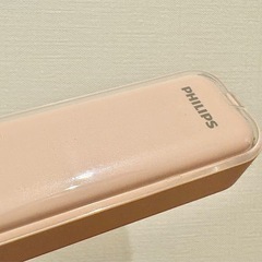 【箱有り／中古品】Philips モバイル充電器 Lightningケーブル一体型 ピンクの画像