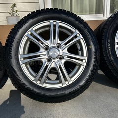 Nワゴン　2024年製ブリヂストンスタッドレス　ブリザックVRX2の画像