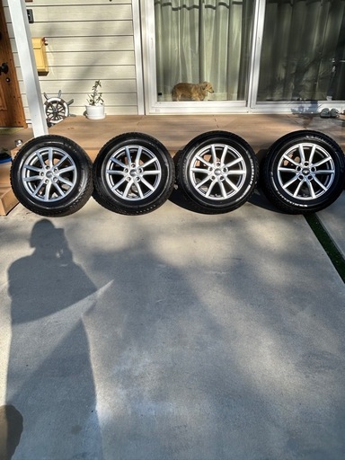 美品　SRデザイン 16インチ ホイールセット スタッドレス