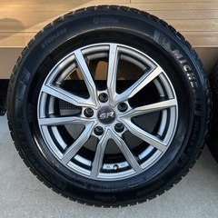 美品　SRデザイン 16インチ ホイールセット スタッドレスの画像
