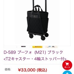 【SWANY】キャスター4輪付きキャリーバックの画像