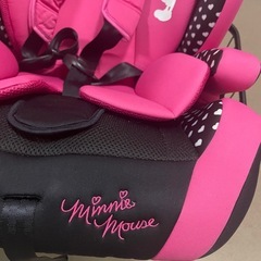 チャイルドシート（ミニーマウス）の画像