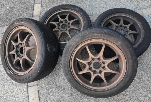 レイズＣＥ28N 15インチ　ホイール　タイヤ　4本セット