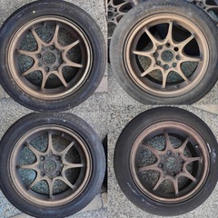 レイズＣＥ28N 15インチ　ホイール　タイヤ　4本セット の画像