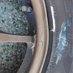 レイズＣＥ28N 15インチ　ホイール　タイヤ　4本セット の画像