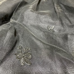 axes femme POETIQUEリボンブーケレーススカートの画像