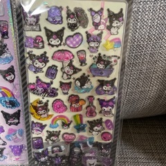 新品　ボンボンドロップシール　サンリオ　クロミ　2枚セットの画像