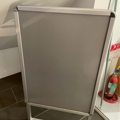 A型看板 アルミスタンド看板 店舗用の画像