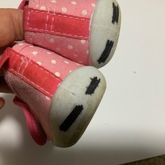 【14.0】シューズ　ピンク　リボンの画像