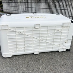 大型クーラーボックス 釣り アウトドア タイヤ付き ラムセス 100L 鰤 鮪 の画像