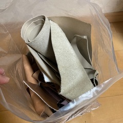 本革はぎれの画像