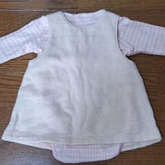 ミキハウス　ロンパース　サイズ60の画像