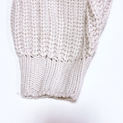 オフショル　ニットの画像