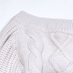 オフショル　ニットの画像