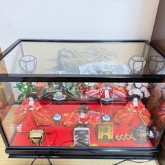 雛人形5人飾りとつづみ雅人形セットの画像