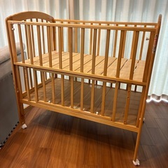 カトージ　ハイポジションベビーベッド アーチの画像