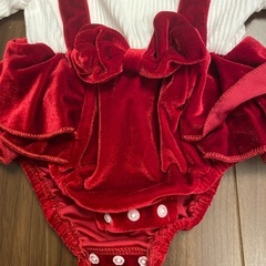 ベビー服　女の子　ロンパース①の画像