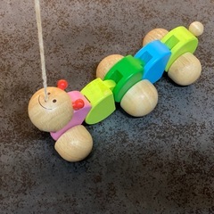 引き取り限定　知育玩具　ごきげんいもむし　子どものおもちゃの画像