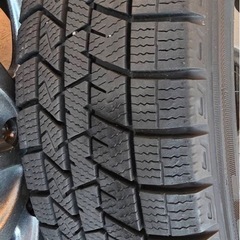 ダイハツ155/65R14　75Qスタッドレスタイヤ　ホイールセット　　の画像