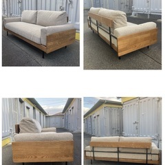 【お値下げOK】unico ウニコ TREL トレル カバーリングソファ 3シーターの画像