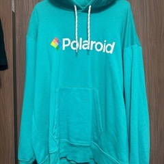 希少【L】GU polaroid/ポラロイドコラボ　プルオーバー　パーカーの画像