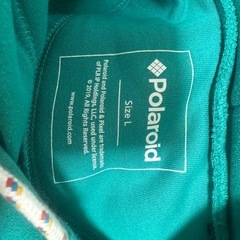 希少【L】GU polaroid/ポラロイドコラボ　プルオーバー　パーカーの画像