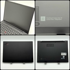 ⭐️Windows11⭐️Office2024⭐️美品Lenovoノートパソコン ThinkPadX1 Carbon Gen10 第12世代 i5 高音質 高速静音 NVMeSSD256の画像