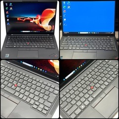 ⭐️Windows11⭐️Office2024⭐️美品Lenovoノートパソコン ThinkPadX1 Carbon Gen10 第12世代 i5 高音質 高速静音 NVMeSSD256の画像