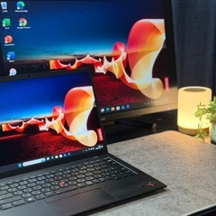 ⭐️Windows11⭐️Office2024⭐️美品Lenovoノートパソコン ThinkPadX1 Carbon Gen10 第12世代 i5 高音質 高速静音 NVMeSSD256の画像