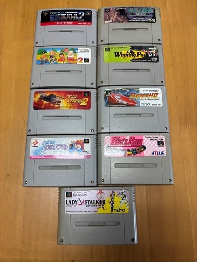 スーパーファミコン　ソフトまとめ
