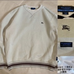 Burberry BLUE LABEL バーバリー ブルー スウェットトレーナー ブルーレーベル 刺繍の画像