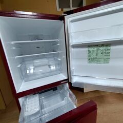 【中古】ノンフロン冷凍冷蔵庫　AQR-16H  157Ｌ　2019年製の画像