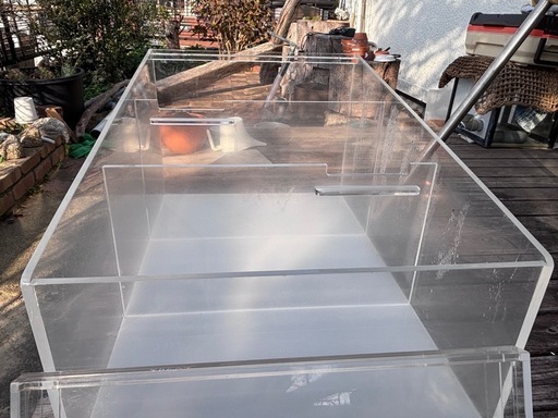 レア  アクリル水槽 900mm×600mm×300〜450mm3部屋