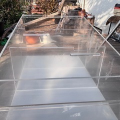 レア  アクリル水槽 900mm×600mm×300〜450mm3部屋の画像