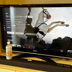 TOSHIBA REGZA 42型テレビ 42ZH7000／美品／おまけFire TV Stickあり　リモコン・ケーブル類付きの画像