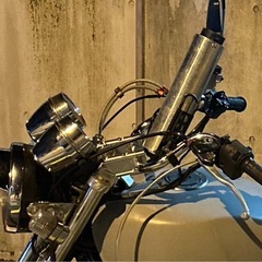 ゼファー400 ハンドル　セットバックの画像