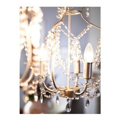 IKEA イケア KRISTALLER クリスターレル　シャンデリアの画像