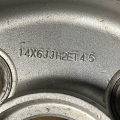 BBS 14インチ 6J +45 pcd100 4穴　3本の画像