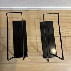 【美品】山崎実業(TOWER) マグネット風呂ふたホルダーの画像