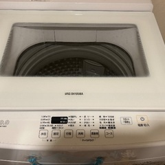 【美品・現役稼働】洗濯機お譲りします。　ファミリータイプ　大容量　IAW-T1001 アイリスオーヤマの画像