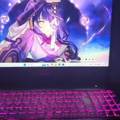 譲渡決ゲーミング　ノート　パソコン　i7 gtx 1660tiの画像