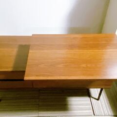  M501　エアリゾーム ローテーブル 天板昇降式 収納付 北欧 モダン おしゃれテーブルの画像