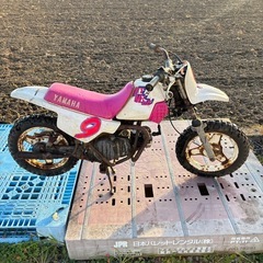 PW50 YAMAHA キッズバイク　エンジン実働の画像