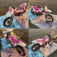 PW50 YAMAHA キッズバイク　エンジン実働の画像