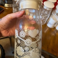 卓上ポット(花柄7個)➕無地新品(4個)の画像