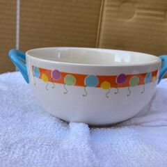 ディズニー　くまのプーさん　80thアニバーサリー　ハンドル付ボウル＆スプーン　3個セットの画像