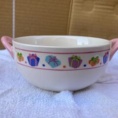 ディズニー　くまのプーさん　80thアニバーサリー　ハンドル付ボウル＆スプーン　3個セットの画像